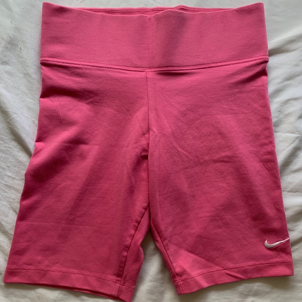 Nike Pink Biker Shorts